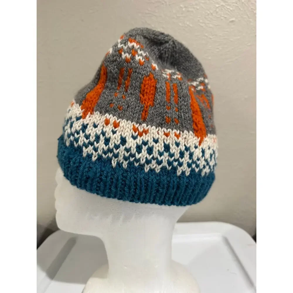 Nancy Bates Designs Hand Knit State Parks Hat Hawaii